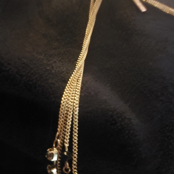 INC Four Chain Linked Beaded Necklace - Picture 4 of 11